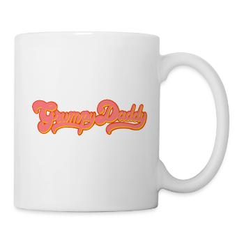 Grumpy Daddy Retro Script - Color "Exploitation" - Mug - white - Right