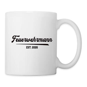Pompier 2026 Formation Anniversaire Pompiers - Mug blanc - blanc - Droite