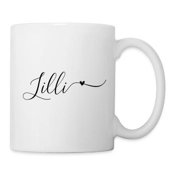 Lilli Surname First Name Decorative - Mug - white - Right