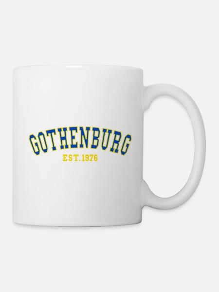 Göteborg gegründet 1976 - Tasse - Weiß