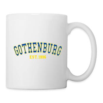 Göteborg gegründet 1996 - Tasse - Weiß - Rechts