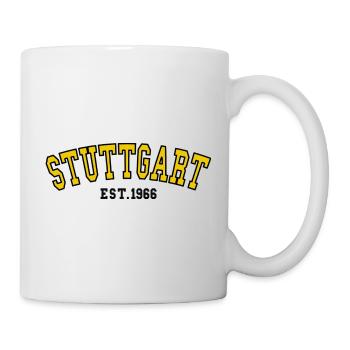 Stuttgart Fondée en 1966 - Mug blanc - blanc - Droite