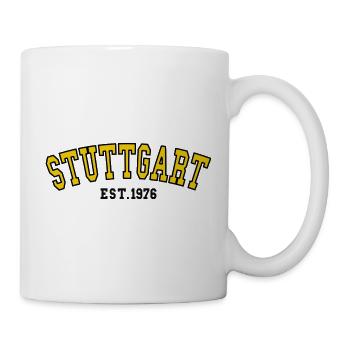 Stuttgart Fondée en 1976 - Mug blanc - blanc - Droite