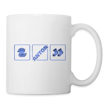 Anton enfant - Mug blanc - blanc - Droite