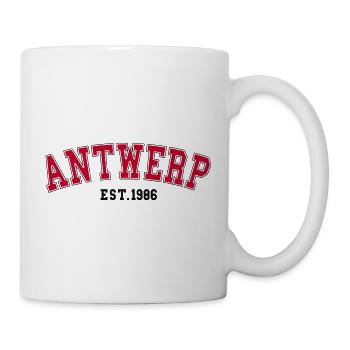 Anvers Fondée en 1986 - Mug blanc - blanc - Droite