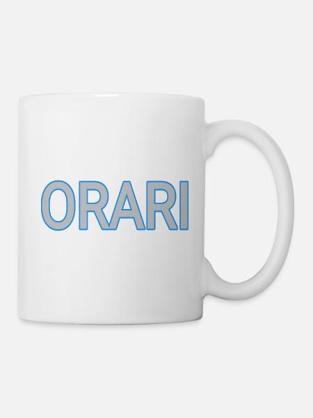 Orani text - Tasse - Weiß