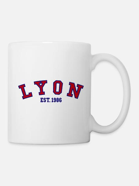 Lyon gegründet 1986 - Tasse - Weiß