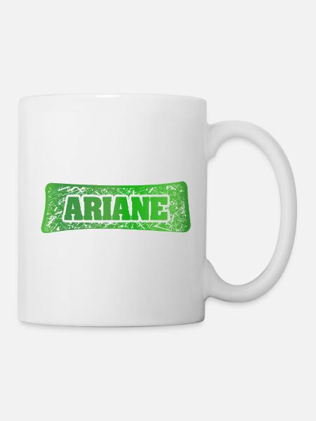 Geschenk für Ariane - Tasse - Weiß
