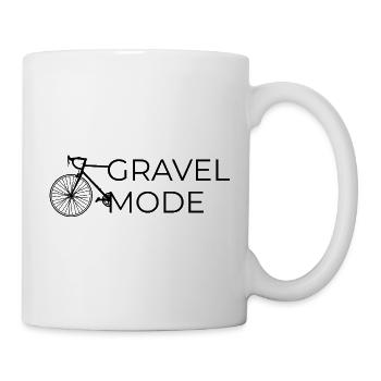Gravel Fashion - Design with Bike/Gravel Bike - Mug - white - Right