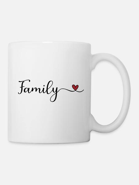 Familie - Tasse - Weiß
