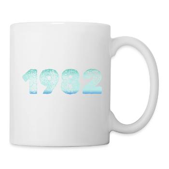 Grunge Naissance 1982 - Mug blanc - blanc - Droite
