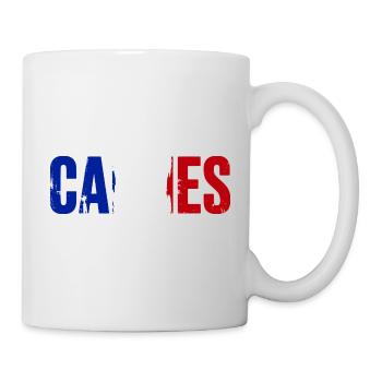 Cannes, France - Mug blanc - blanc - Droite