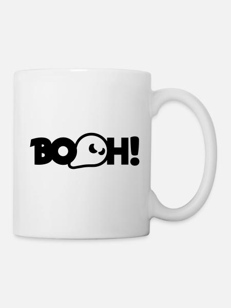 Booh - Tasse - Weiß