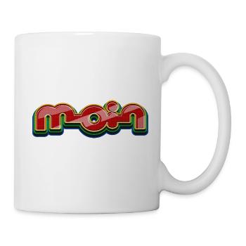 Moin - Tasse - Weiß - Rechts