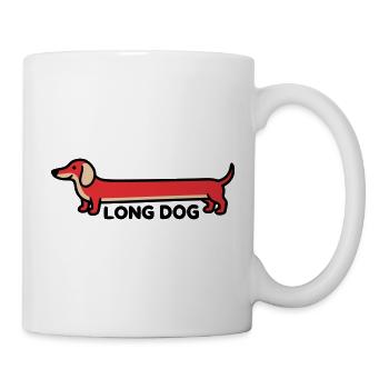 Dachshund Long Dog Saying Funny - Mug - white - Right