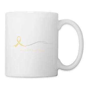 Sensibilisation à l’endométriose Guerrier de l’endo - Mug blanc - blanc - Droite