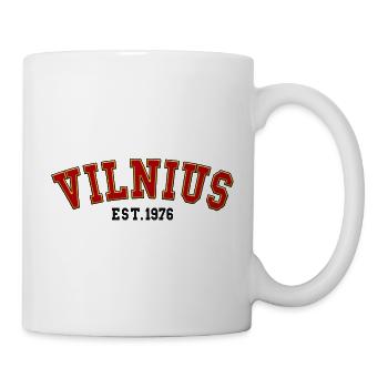 Vilnius Est. 1976 - Mug - white - Right