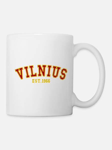 Vilnius gegründet 1966 - Tasse - Weiß