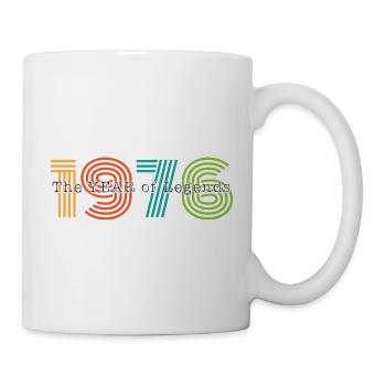 Vintage 1976 - Tasse - Weiß - Rechts