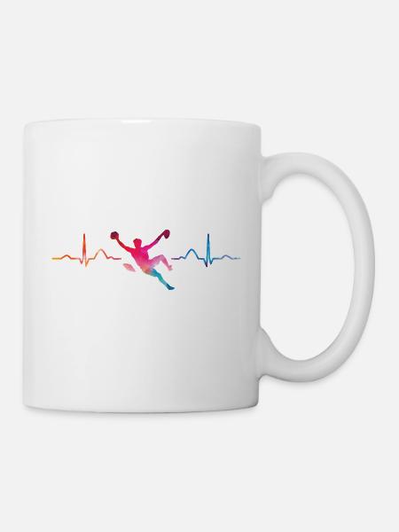 Boulderer Herzschlag Boulder Bouldern - Tasse - Weiß