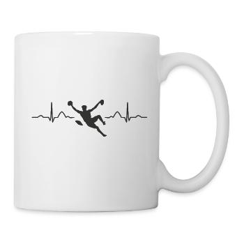 Boulderer Herzschlag Boulder Bouldern - Tasse - Weiß - Rechts