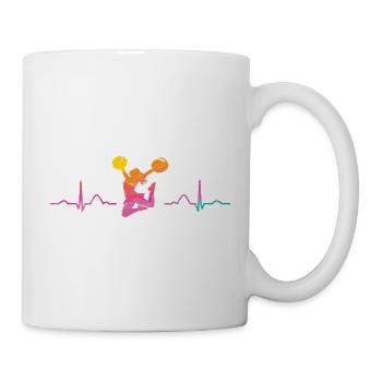 Cheerleader Cheer Mom Cheerleading - Mug - white - Right