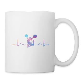 Cheerleader Cheer Mom Cheerleading - Mug - white - Right
