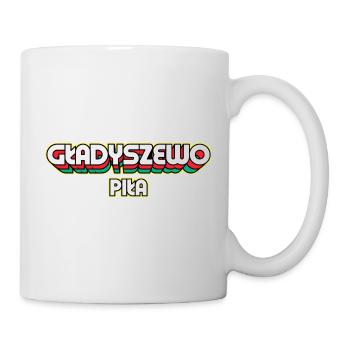 Gładyszewo Piła. Name des Retro-Bezirks - Tasse - Weiß - Rechts