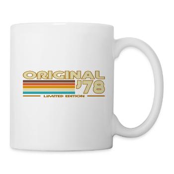 Retro Stripes 70s Original 78 - Mug - white - Right