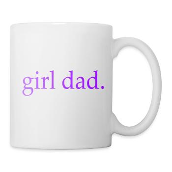 Girl Dad Gift Paternity - Mug - white - Right