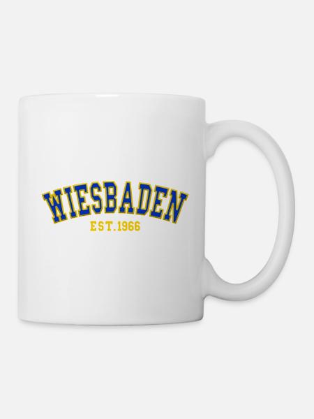 Wiesbaden gegründet 1966 - Tasse - Weiß