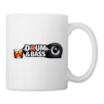 Drum & Bass Rum Speaker Design Havana Club DnB - Tasse - Weiß - Rechts