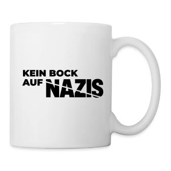 Kein_Bock_auf_Nazis - Tasse - Weiß - Rechts