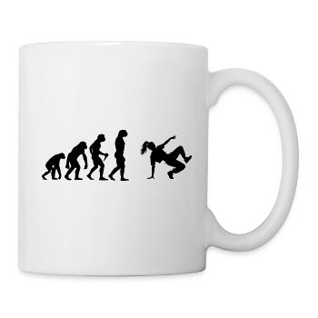 Hip-Hop-Tanz Geschenkidee für die Hip-Hop-Tänzerin - Tasse - Weiß - Rechts