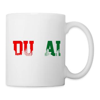 Flag Skyline Citywordmark - Mug - white - Right
