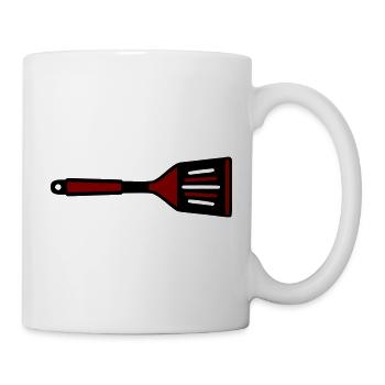Grillwender Smashburger BBQ Foodtruck Grillen - Tasse - Weiß - Rechts