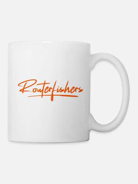 Routerfishers Classic 2 - Tasse - Weiß