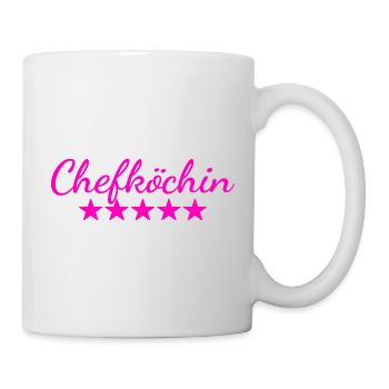 Chef Cuisinière Femme au foyer - Mug blanc - blanc - Droite