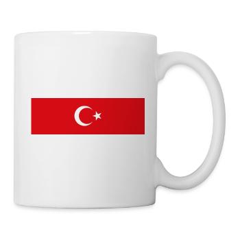 TÜRKEI TÜRKIYE TÜRKISCHE Europa Sport Fan - Tasse - Weiß - Rechts