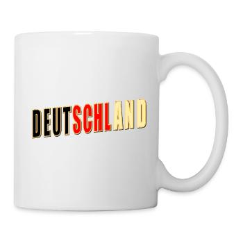 Deutschland - Tasse - Weiß - Rechts