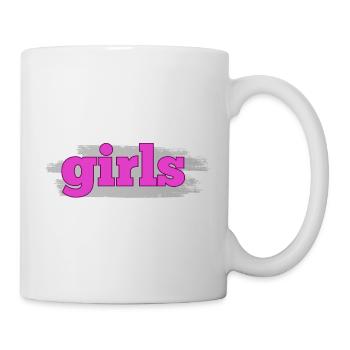 Girls Neon Pop - Tasse - Weiß - Rechts
