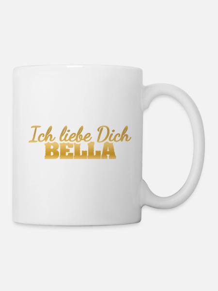 Bella als Liebe - Tasse - Weiß