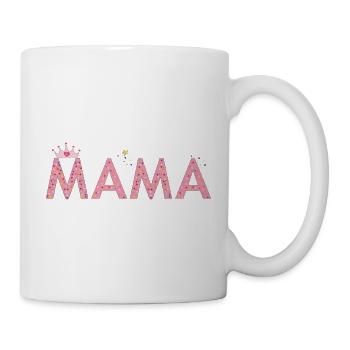 Mom with crown - Mug - white - Right