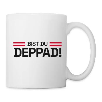 Bist du deppad! - Aufstieg KO-Phase 2026 - Tasse - Weiß - Rechts
