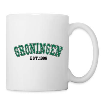Groningue fondée en 1986 - Mug blanc - blanc - Droite