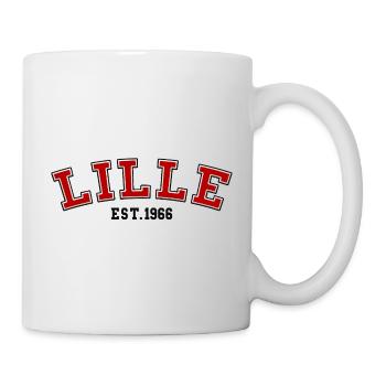 Lille gegründet 1966 - Tasse - Weiß - Rechts