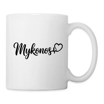 Mykonos Heartbeat Greece - Mug blanc - blanc - Droite