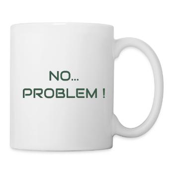 Pas de problème ! L’ambiance d’attitude - Mug blanc - blanc - Droite
