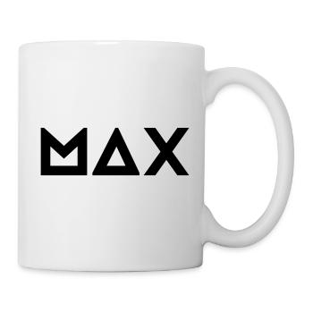 Prénom Max - Mug blanc - blanc - Droite