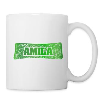 Frau Amila - Tasse - Weiß - Rechts